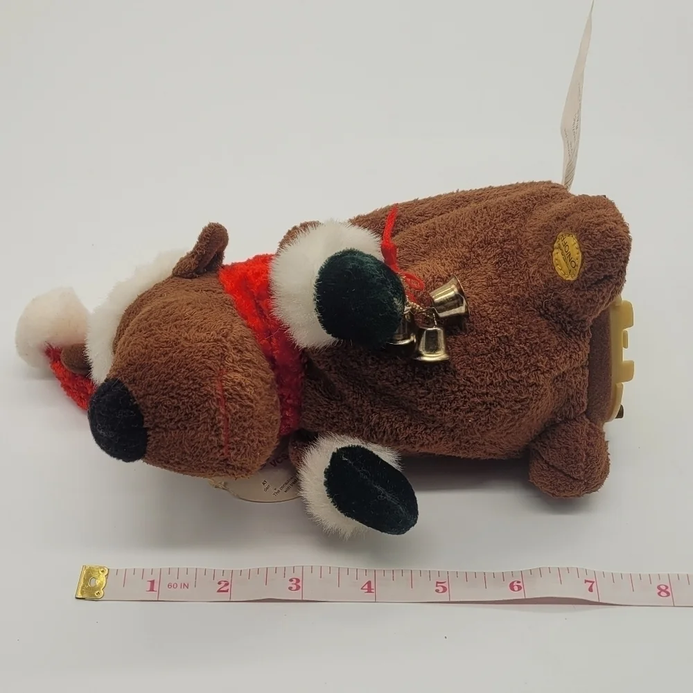 Gemmy Holiday Pals Animated Singing Plush Toy - RARE Reindeer (Does not Dance)